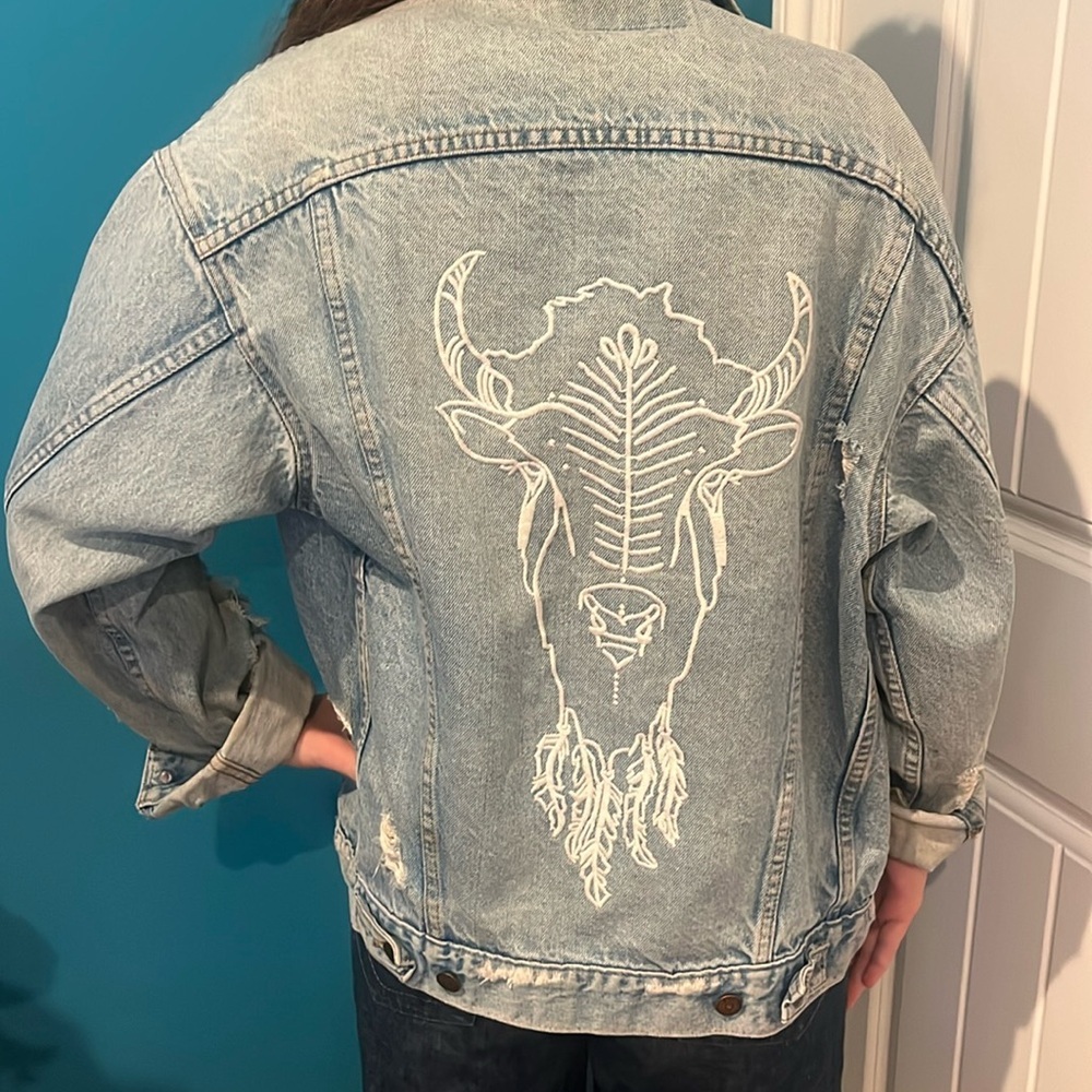 LF Furst of A Kind xVintage Levi's Trucker Jacket - Picture 16 of 16